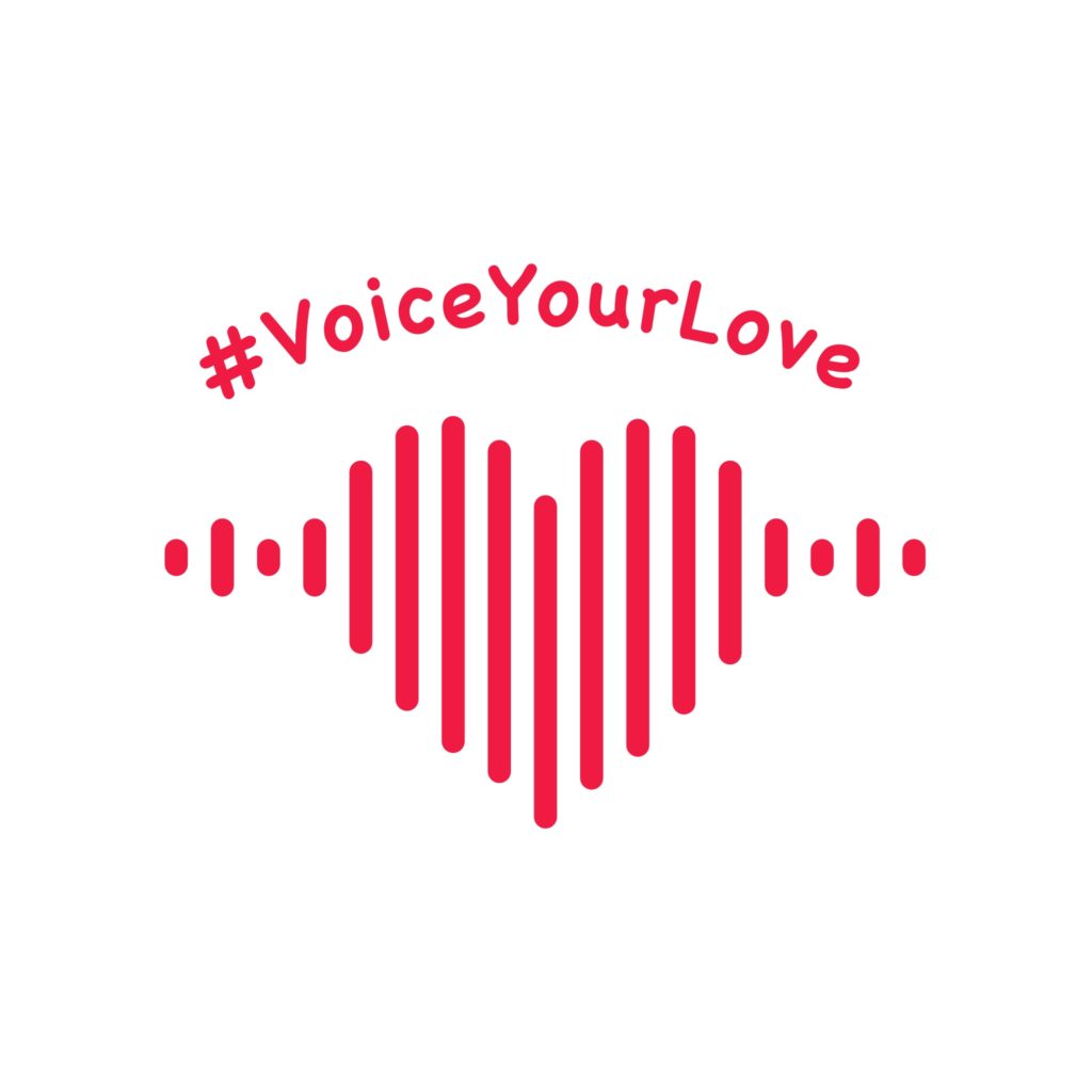 VoiceYourLove Official Logo Instagram Shareable